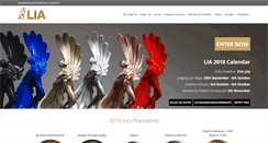 Desktop Screenshot of liaawards.com